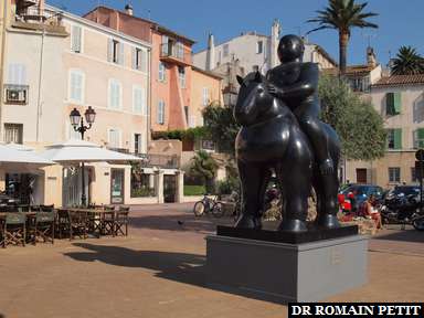 Fernando Botero à Saint Tropez